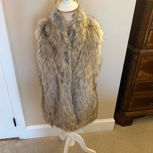Charming Charlie Faux Fur Vest